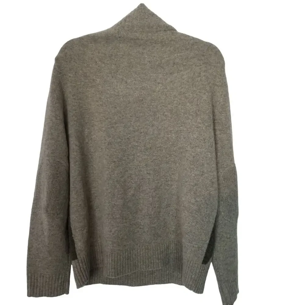 J. Crew Mens Lambswool Argyle Grandpa Sweater Size L Dark Academia Teachercore